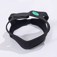 Prevent Snoring and Snoring, Correct Mouth-Opening Breathing Triangle Chin Rest Sling, Men's and Women's Odorless Fabric Squeaking Stoppers (Black and Grey),Black