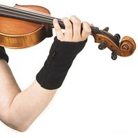 "Wristies" Hand Warming Practice Gloves - Short Length for Small Hands: Black