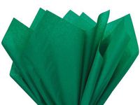 10ct Emerald Green Tissue Paper for Gift Wrapping 20"x26" Sheets Eco-Friendly nfLG -784