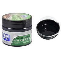 50ml Leather Colour Restorer for Leather Sofas, Chairs. Renew Repair Color to Faded and Scratched Leather DIY Repair for Couches Shoes Purses Car Seats (1pcs leather color restorer+1set tool, Black)