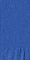 50 Plain Solid Colors Dinner Hand Towel Napkins Paper - Royal Blue