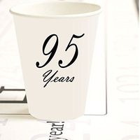 Partypro 95 Years Classy Black Cup (8 CT)