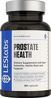 LES Labs Prostate Health, Prostate Supplement for Bladder Discomfort & Urinary Tract Health, Fewer Bathroom Visits with Saw Palmetto, Pygeum, Beta Sitosterol, 60 Capsules