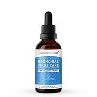 Bronchial Virus Care Alcohol-Free Extract, Tincture, Glycerite Echinacea, Garlic, Umckaloabo, Cayenne, Astragalus, Eleuthero Siberian Ginseng. Lung Congestion Formula (2 FL OZ)
