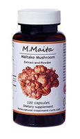 Hekma Center Pure Maitake Mushroom Extract and Powder for Immune System Support - 100 Capsules - Vegan