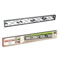 U.S. Patrol JB8095 Black Sliding Door Lock BAR