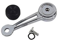 1968-70 Mustang Door Window Crank - w/Black Knob