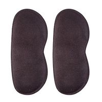 4 Pair Heel Cushions Padded Heel Grips Care Heel Snugs Heel Liners Black