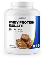 Nutricost Whey Protein Isolate (Salted Caramel, 5LBS)