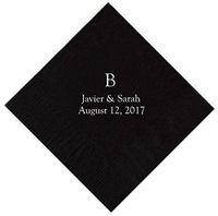 Personalized Cocktail, Beverage or Dessert Monogram Napkins (450)
