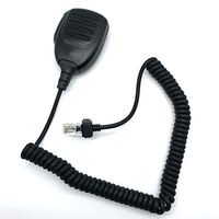 Pukido HM-152 Handheld Speaker PTT Mic Microphone for ICOM IC-2820H IC3600FI IC2720 A110 F221 F5011 F6011 F6021 F6061 Car Mobile Radio - (Plug Type: HM-152 MIC)