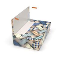 Cloaked Box — All-in-One Just Peel & Stick Gift Box (Large, Woven)