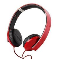Edifier H750 Hi-Fi On-Ear Headphones - Compact Foldable Stereo Headphone - Glossy Red with Carrying Pouch