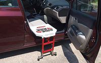 Slide 'n Ride® Vehicle Assist Transfer Seat/Board/Device 500lb. Rated-Adjustable, Foldable, Safe, and Lightweight