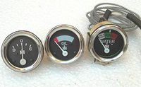 Farmall IH OIL TEMPERATURE AMP GAUGE SET 240 300 330 340 350 400 450 600 650 Gas