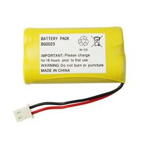 Fenzer Rechargeable Cordless Phone Battery for Vtech CS6129-31 CS6129-32 CS6129-41 CS6129-52 CS6129-54 Cordless Telephone Battery Replacement Pack