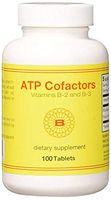 Optimox ATP Cofactors, 100 Tablets, Vitamin B2 & B3 Supplement to Support Energy Production