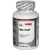 Mbi Nutraceuticals Bio-gest Digestive Enzyme Supplement, 90 Ct.