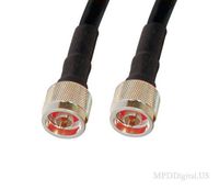 LMR400 Coaxial Cable N Male N Male Connectors 2 ft Times Microwave Coax Jumpers