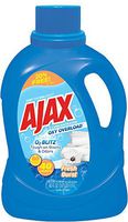 Oxy Overload Liquid Laundry Detergent by Ajax | Odor & Stain Eliminator | Works in All Standard & HE Washing Machines | Concentrated Laundry Soap | Hot & Cold Water | Fresh Burst Scent | 60 oz