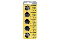 Toshiba Cr2032 3v Lithium Battery 3pack X (5pcs) = 15 Single Use Batteries