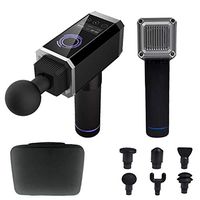 HAMMERMASSAGER Massage Gun Thor‘s Hummer Cube Massage Gun with LCD Screen Touch Vibration Massager for Deep Muscle Tissue Massage Pistol (Gloden)