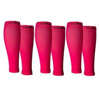 Abco Tech (3 Pack) Calf Compression Sleeve for Shin Splints Graduated Leg Sleeve for Basketball Running