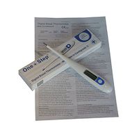 1 x Digital Ovulation Basal Thermometer Centigrade - Free Fertility Chart - Accurate to 2 Decimal Places.