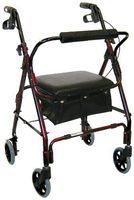 Drive Mimi Lite Deluxe Aluminum Rollator - Tan Frame