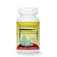 Natura Health Products - Botanabol - Herbal Formula Builds Lean Muscle, Endurance, and Optimizes Recovery Time - 100 Capsules