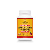 Premium Organic Apple Cider Vinegar Veggie Pills | Great for Weight Loss, Detox, Digestion, Blood Sugar & Energy Levels | 1500mg, 90 Capsules