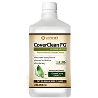 CoverClean FG Microbial Fat, Oil, GreaseCleaner, Deep Cleaning, Non Hazardous (1 Qrt - Prof Grade)