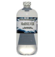 MediSILVER CLEAR (20 ppm 99.99+% Pure Bioavailable Ionic"Colloidal" Silver) - 500 mL (16.9 Fl Oz)
