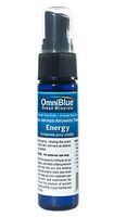 OmniBlue™ Mineral-Infused Aromatic Therapy - Energy | Awake | Vitality | Focus and Concentration | Whole Plant Essential Oils | 100% Pure and Natural | Therapeutic Grade | Topical | 1 oz