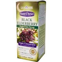 Black Elderberry Night Time Syrup Lg, 5.4 oz ( Multi-Pack)