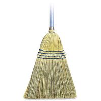 Genuine Joe GJO12002CT Lightweight Corn/Fiber Maids Broom, 12Ea/Ct, Natural (Pack of 12)