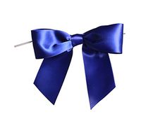 12 Pack Royal Blue Pre-tied Bows Party Favor Gift Packaging Bows