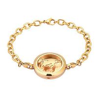 memorial jewelry Beautiful Shape Essential Oil and Perfume Diffuser Locket Bracelet, Aromatherapy Bangle 12 Color Pads