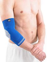Neo G Elbow Support - for Arthritis Relief, Joint Pain, Tendonitis, Elbow Injury, Recovery, Sports, Tennis - Multi Zone Compression Sleeve - Airflow Plus - Class 1 Medical Device - X-Large - Blue