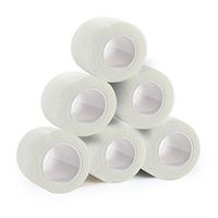 6PCS 5cm × 5m Self Adherent Cohesive Wrap Bandages First Aid Gauze for Wrist Stretch Athletic Tape