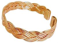 Womens Solid Copper Magnetic Bracelet Eve with Gift Box (6.75)
