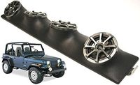 Compatible with Jeep Wrangler Kicker Powered KS525 Car Stereo Speakers Loaded Sound Bar System