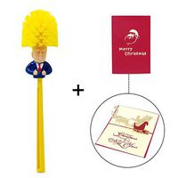Bravo Sport Donald Trump Toilet Brush, Make Toilet Great Again, Novelty Political Gag Gift