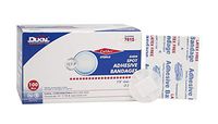 Dukal Caliber Adhesive Bandage, Sterile, Sheer, Spot 7/8" Round (100 Boxes of 24) (Pack of 2400)