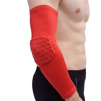 UHBGT Elbow Arm Sleeve Pads Protective Compression Brace Support Padding Bands for Crashproof Cycling Basketball