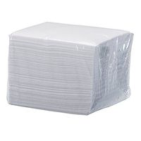 Hoffmaster 740153 Linen-Like Luncheon Napkins, 6.5" x 6.5", White (Pack of 200)