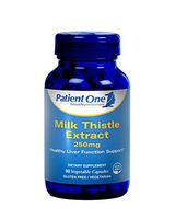 Patient One Milk Thistle Extract 250 mg - 90 Vegetable Capsules