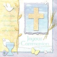 Joyous Communion Lunch Napkins 13" - 16/Pkg