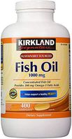Kirkland Signature Fish Oil Concentrate with Omega-3 Fatty Acids, 400 Softgels, 1000mg
