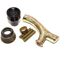 Nautical World Men Embossed Derby Cane Black Maple, Solid Brass Handle -Affordable Gift! Item, Affordable Gift Decorative Walking Cane Fashion Statement for Men/Women/Seniors/Grandparents! Item